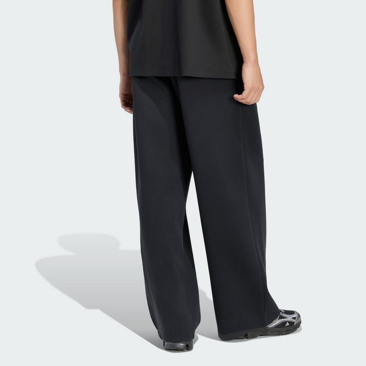 adidas adidas SOFT LUX WINTER KNIT HOSE, GERADE Stoffhose Herren - Black - 1 | SportScheck