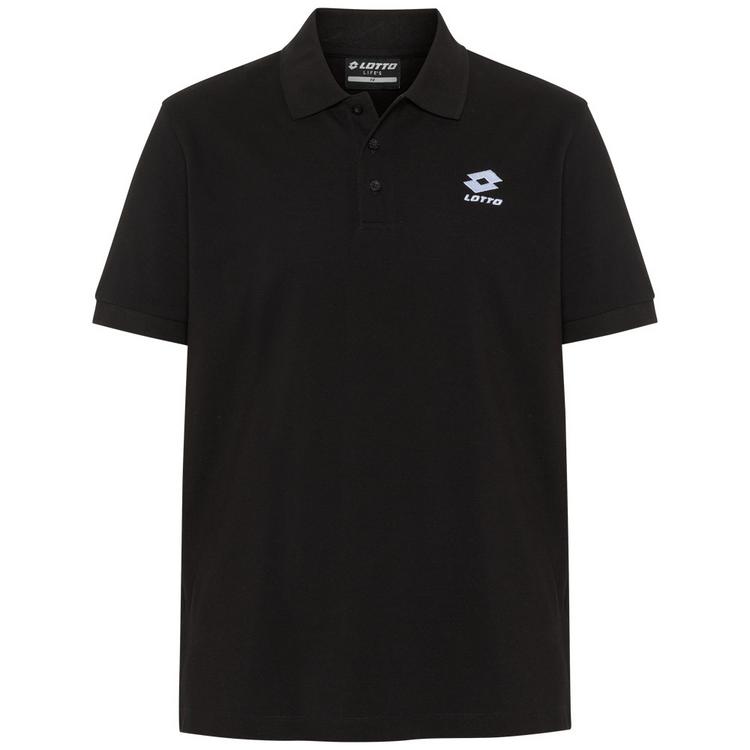 Lotto Lotto Piqu&eacute; Baumwolle Poloshirt Herren - Anthrazit - 0 | SportScheck