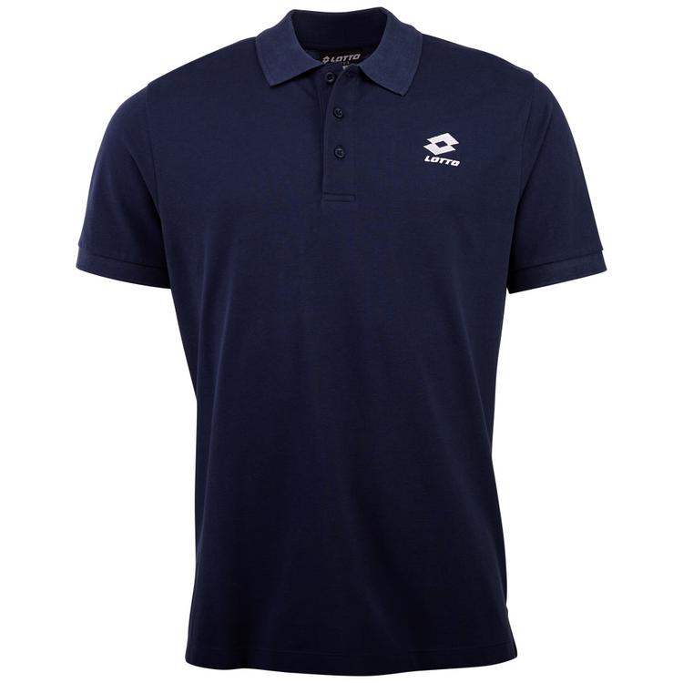 Lotto Lotto Piqu&eacute; Baumwolle Poloshirt Herren - Rauchblau - 0 | SportScheck