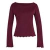 adidas Motion Langarmshirt Funktionsshirt Damen - Maroon