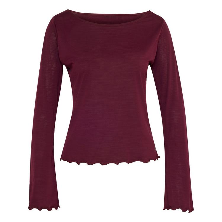 adidas adidas Motion Langarmshirt Funktionsshirt Damen - Maroon - 0 | SportScheck