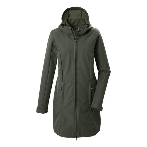KILLTEC Softshell Parka mit Kapuze Funktionsmantel Damen