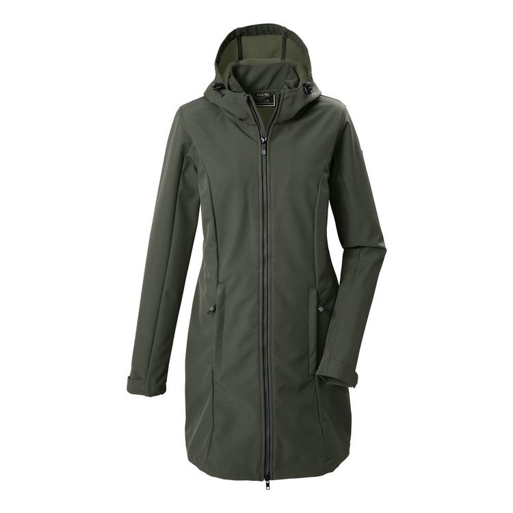 KILLTEC KILLTEC Softshell Parka mit Kapuze Funktionsmantel Damen - Gr&uuml;n2085 - 0 | SportScheck