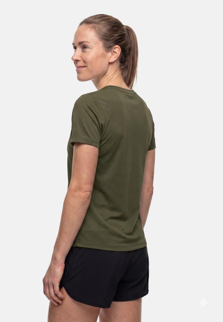 DANISH ENDURANCE DANISH ENDURANCE Momentum Running T-Shirt Damen - black dark olive - 1 | SportScheck