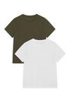 DANISH ENDURANCE Momentum Running T-Shirt Damen - dark olive white