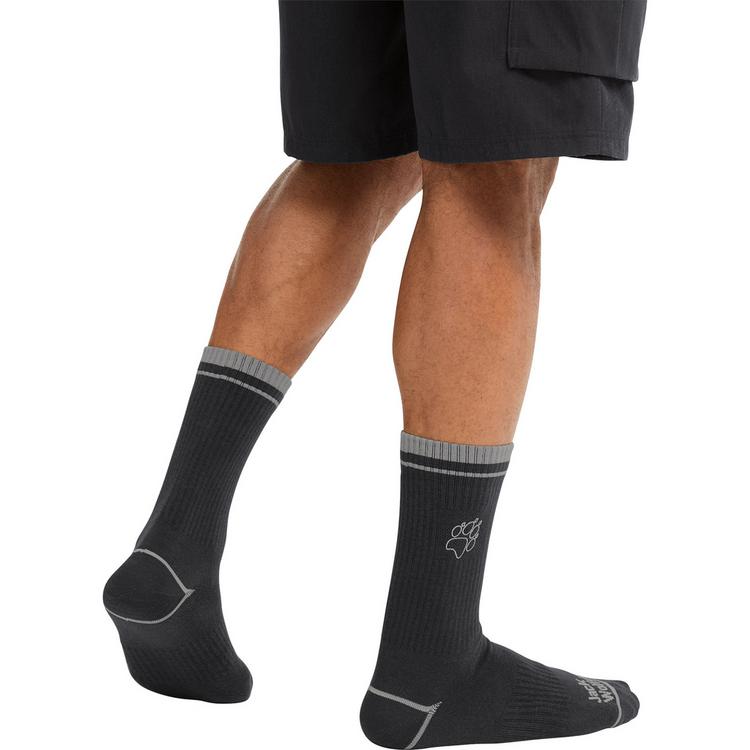 Jack Wolfskin Jack Wolfskin PAW SOCK CL C Socken - black / white - 1 | SportScheck