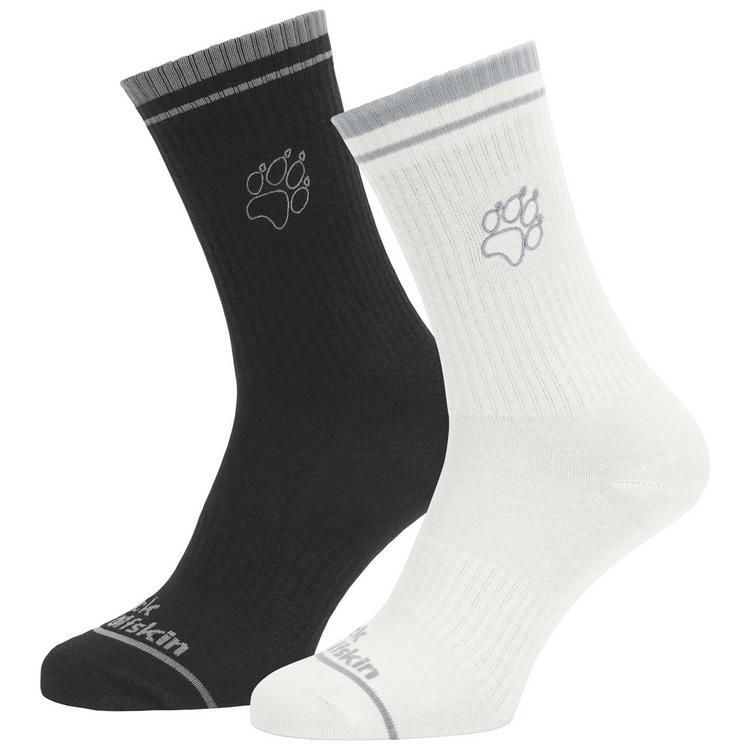 Jack Wolfskin Jack Wolfskin PAW SOCK CL C Socken - black / white - 4 | SportScheck