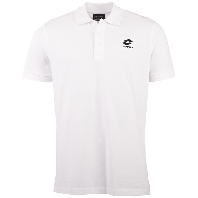 Lotto Lotto Piqu&eacute; Baumwolle Poloshirt Herren - Wei&szlig; - 0 | SportScheck