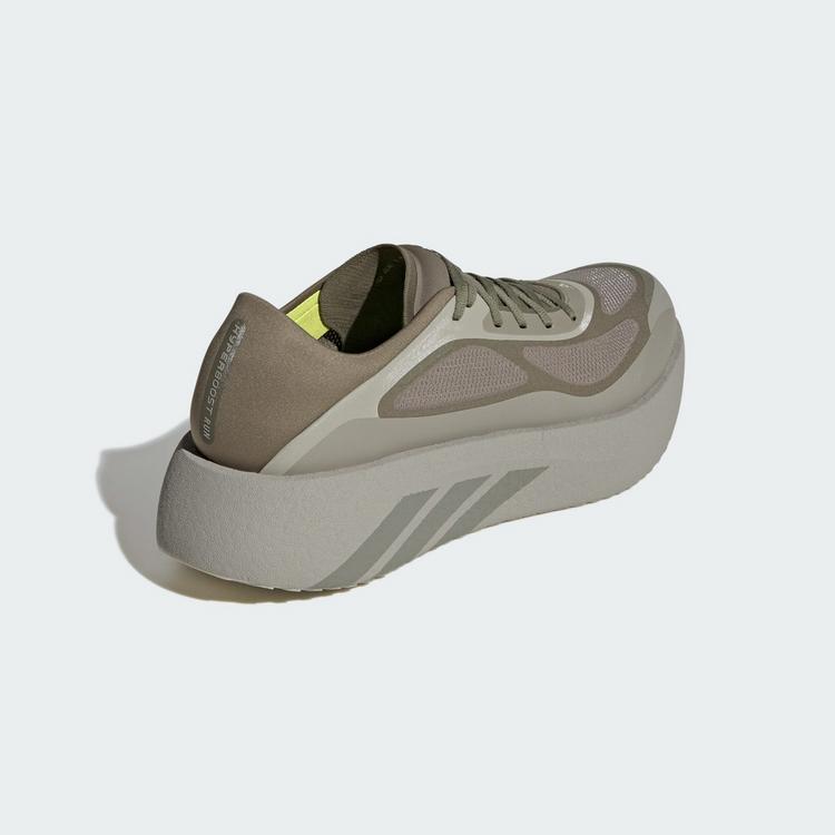 adidas adidas HYPERBOOST RUN Laufschuh Laufschuhe Herren - Silver Pebble / Medium Dark Khaki / Frozen Lemon - 4 | SportScheck