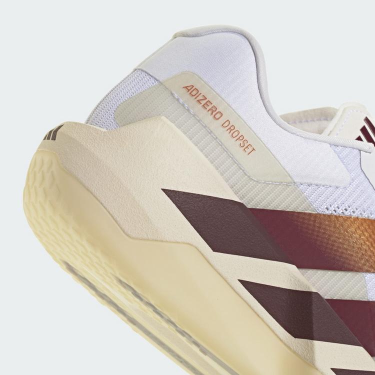 adidas adidas Adizero Dropset Pro Trainingsschuh Hallenschuhe Herren - Cloud White / Maroon / Thermal Gold Met. - 6 | SportScheck