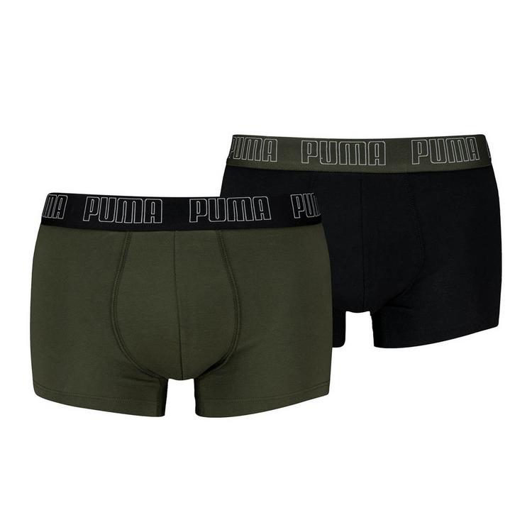 PUMA PUMA Boxershort Unterhose Herren - Schwarz/Gr&uuml;n - 0 | SportScheck