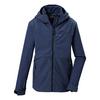 KILLTEC Softshelljacke mit Kapuze Softshelljacke Kinder - Blau