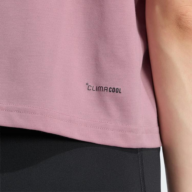 adidas adidas CLIMACOOL Training Grafik T-Shirt Funktionsshirt Damen - Magic Mauve - 1 | SportScheck