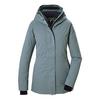G.I.G.A. DX by killtec Funktionsjacke mit Kapuze Softshelljacke Damen - Blau306