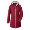 G.I.G.A. DX by killtec Steppparka mit abnehmbarer Kapuze Funktionsmantel Damen - Rot459