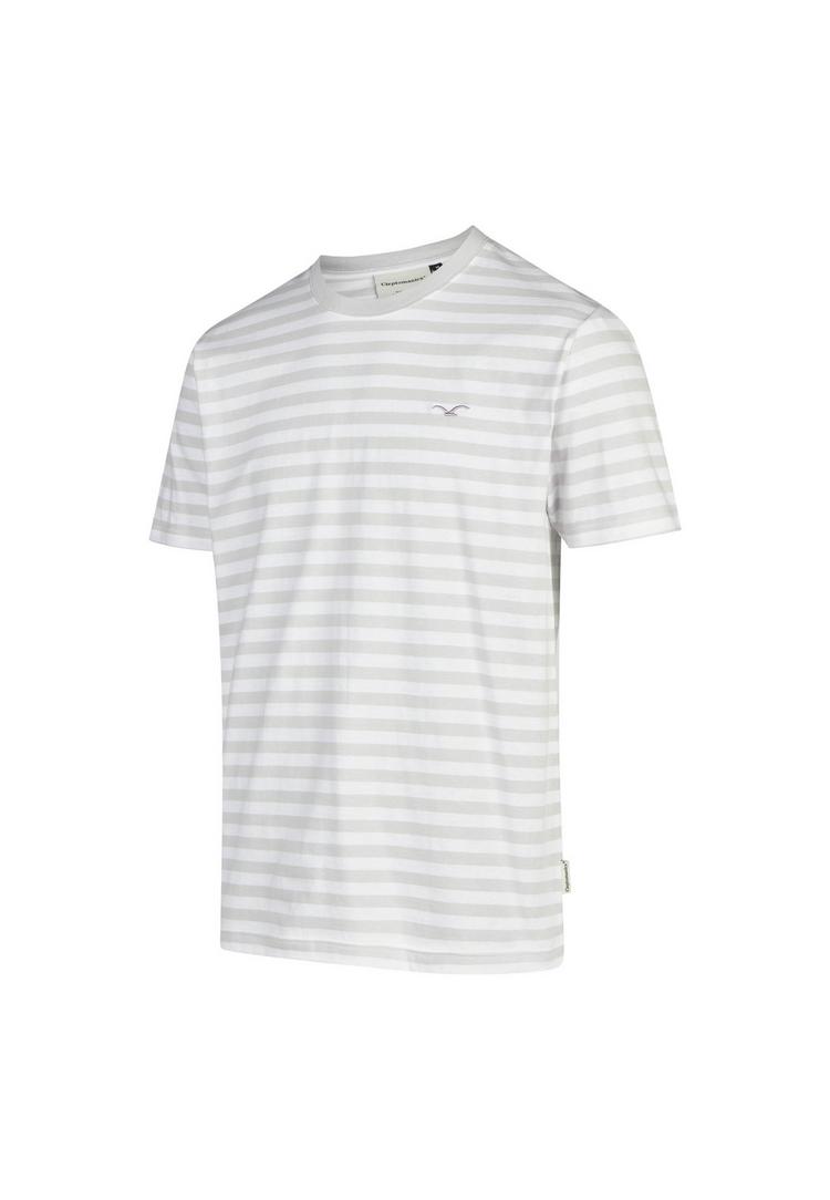 Cleptomanicx Cleptomanicx Ligull Stripe T-Shirt Herren - Raindrops - 0 | SportScheck