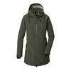G.I.G.A. DX by killtec Softshellparka mit abzippbarer Kapuze Funktionsmantel Damen - Oliv