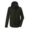 KILLTEC Funktionsjacke mit abzippbarer Kapuze Funktionsjacke Herren - Dunkeloliv111