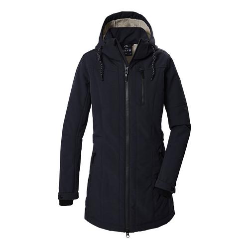 G.I.G.A. DX by killtec Softshellparka mit abzippbarer Kapuze Funktionsmantel Damen