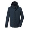 KILLTEC Funktionsjacke mit abzippbarer Kapuze Funktionsjacke Herren - Petrol2510