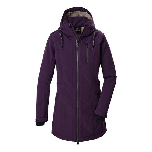 G.I.G.A. DX by killtec Softshellparka mit abzippbarer Kapuze Funktionsmantel Damen