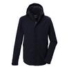 KILLTEC Funktionsjacke mit abzippbarer Kapuze Funktionsjacke Herren - Blau3044