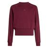 adidas SATIN SWEATSHIRT Sweatshirt Kinder - Maroon / Maroon