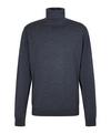 Falke Merino Ultrafine Roll Neck Strickpullover Herren - dark grey (3970)