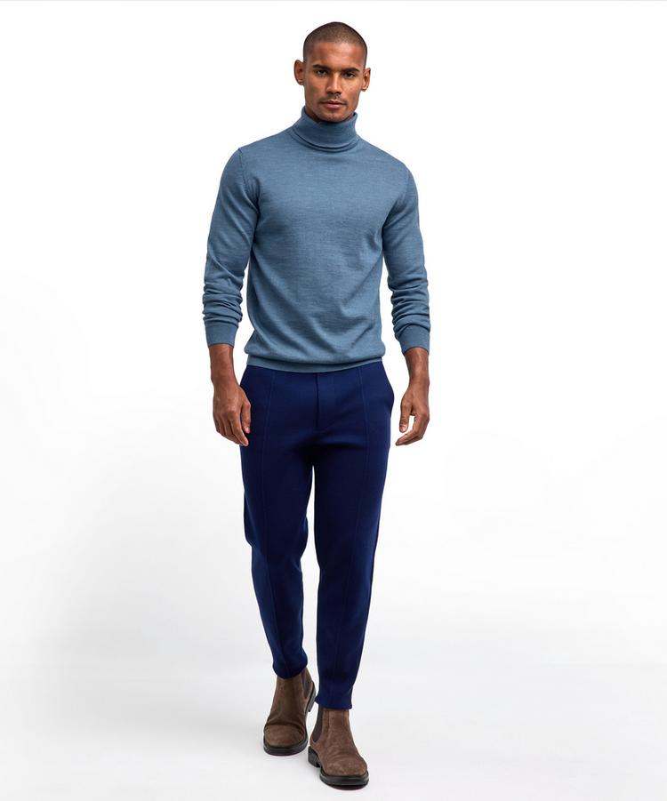 Falke Falke Merino X-Fine Roll Neck Strickpullover Herren - cypress (7673) - 1 | SportScheck