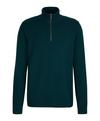 Falke Lambswool Half-Zip Strickpullover Herren - holly (7385)