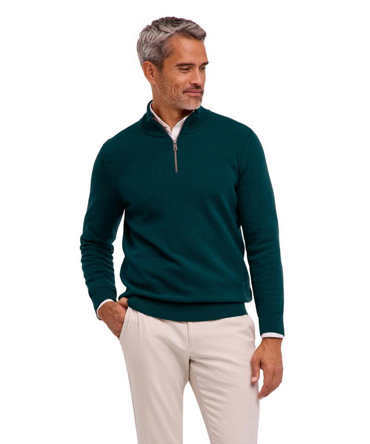 Falke Falke Lambswool Half-Zip Strickpullover Herren - holly (7385) - 0 | SportScheck