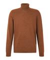 Falke Lambswool Roll Neck Strickpullover Herren - tawny (5124)
