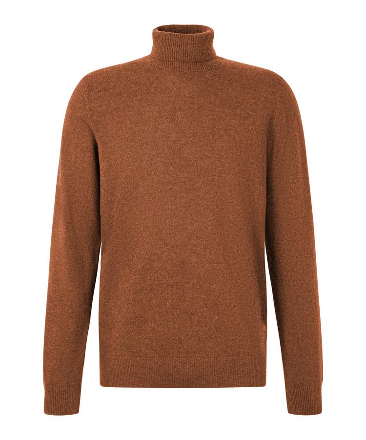 Falke Falke Lambswool Roll Neck Strickpullover Herren - tawny (5124) - 0 | SportScheck