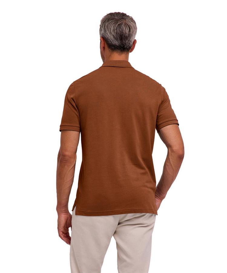 Falke Falke Pima Piqu&eacute; Polo Poloshirt Herren - cappucino (5520) - 0 | SportScheck