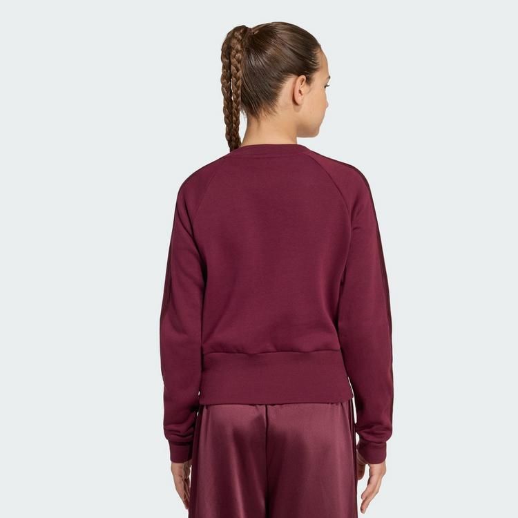adidas adidas SATIN SWEATSHIRT Sweatshirt Kinder - Maroon / Maroon - 1 | SportScheck