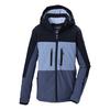 KILLTEC Funktionsjacke mit abnehmbarer Kapuze Softshelljacke Kinder - Schwarz01106