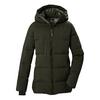 G.I.G.A. DX by killtec Steppjacke mit Kapuze Softshelljacke Damen - Dunkeloliv111