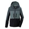 KILLTEC Funktionsjacke mit abnehmbarer Kapuze Softshelljacke Kinder - Blau3019