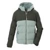 KILLTEC Steppjacke mit Kapuze Fleecejacke Kinder - Gr&uuml;n2035