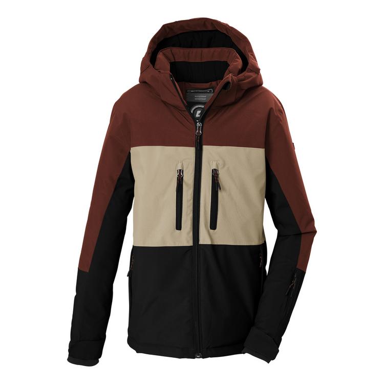 KILLTEC KILLTEC Funktionsjacke mit abnehmbarer Kapuze Softshelljacke Kinder - Kastanie - 0 | SportScheck