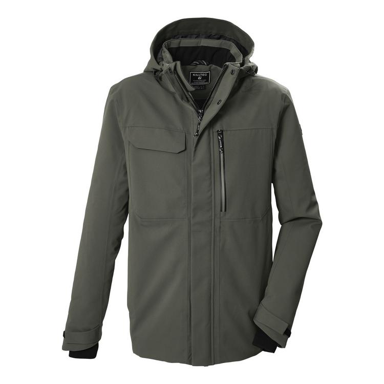 KILLTEC KILLTEC Funktionsjacke mit abzippbarer Kapuze Funktionsjacke Herren - Oliv - 0 | SportScheck