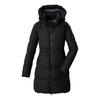 G.I.G.A. DX by killtec Steppparka mit abzippbarer Kapuze Funktionsmantel Damen - Schwarz0110