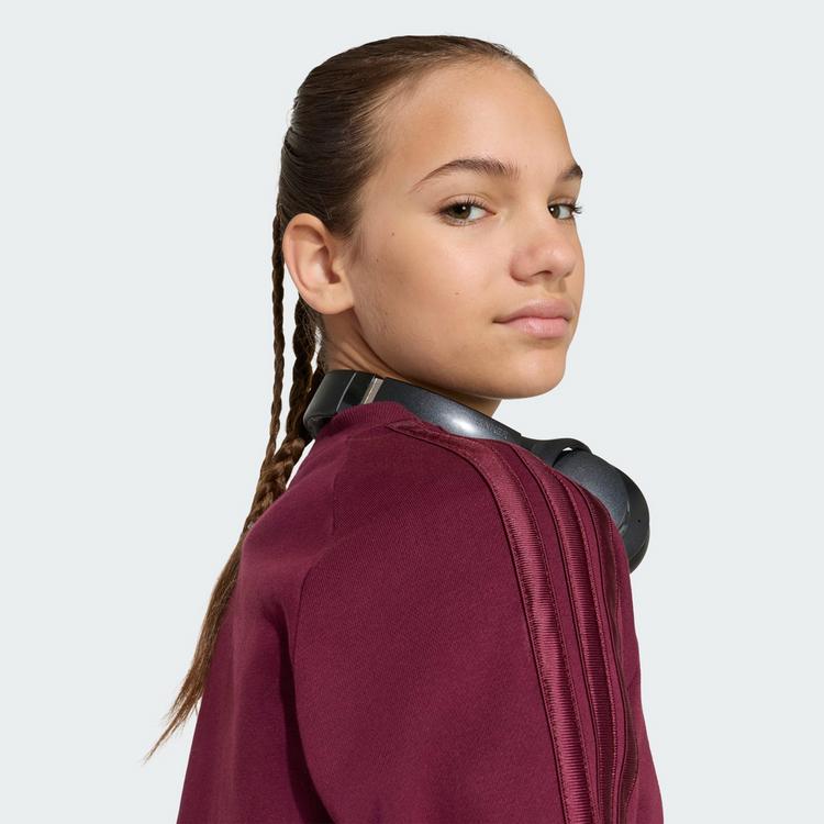 adidas adidas SATIN SWEATSHIRT Sweatshirt Kinder - Maroon / Maroon - 1 | SportScheck