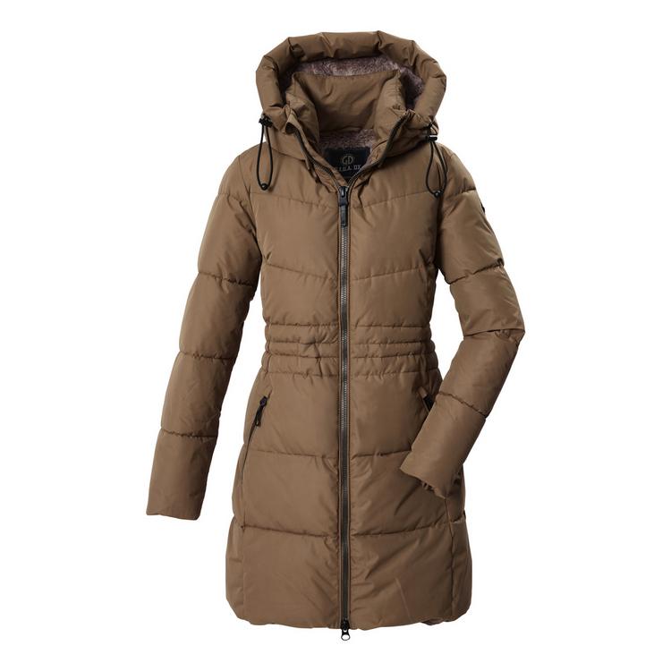 G.I.G.A. DX by killtec G.I.G.A. DX by killtec Steppparka mit abzippbarer Kapuze Funktionsmantel Damen - Camel - 0 | SportScheck