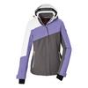 KILLTEC Funktionsjacke mit abzippbarer Kapuze Skijacke Damen - Flieder