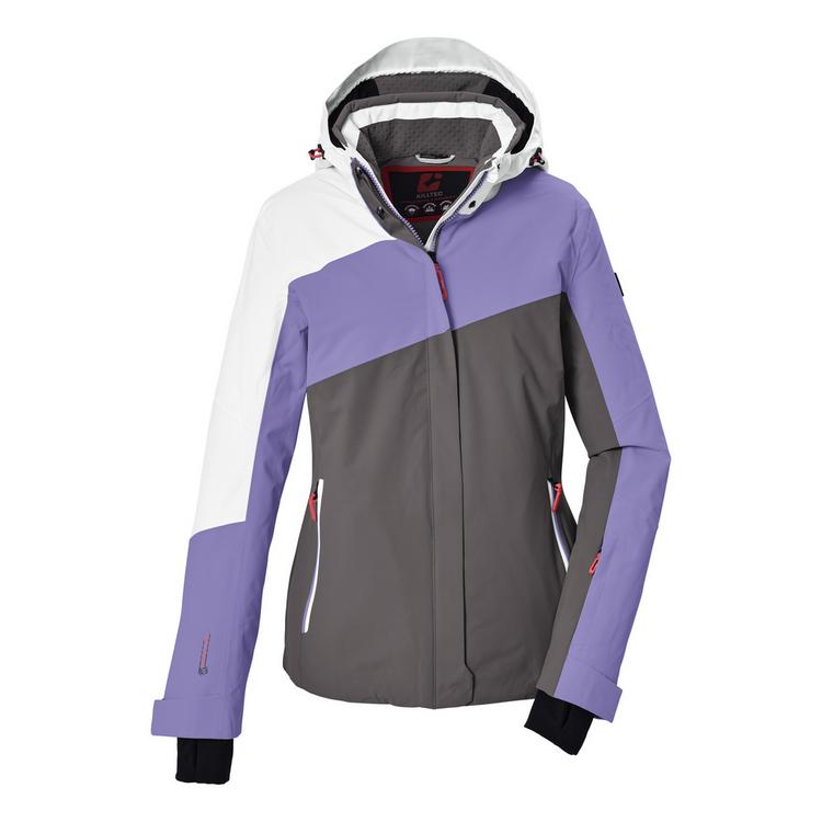 KILLTEC KILLTEC Funktionsjacke mit abzippbarer Kapuze Skijacke Damen - Flieder - 0 | SportScheck