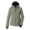 KILLTEC Funktionsjacke mit abzippbarer Kapuze Skijacke Damen - Tannengr&uuml;n2192