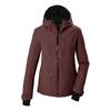 KILLTEC Funktionsjacke mit abzippbarer Kapuze Skijacke Damen - Rose4024