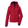 KILLTEC Stepppjacke mit Kapuze Softshelljacke Damen - Dunkelrot