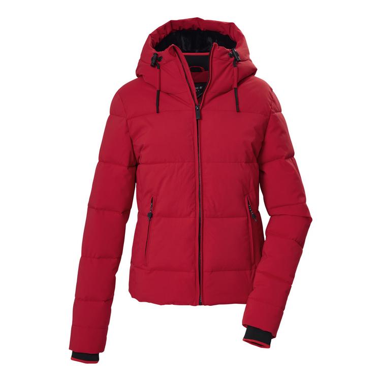 KILLTEC KILLTEC Stepppjacke mit Kapuze Softshelljacke Damen - Dunkelrot - 0 | SportScheck
